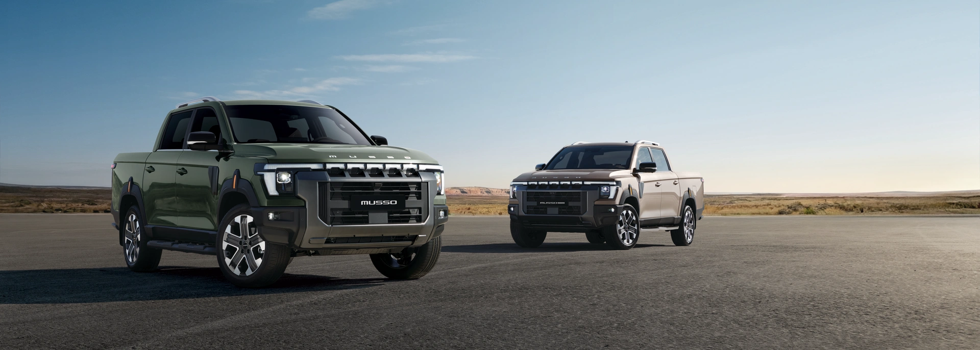 KGM SUV uz Latvijas ceļa